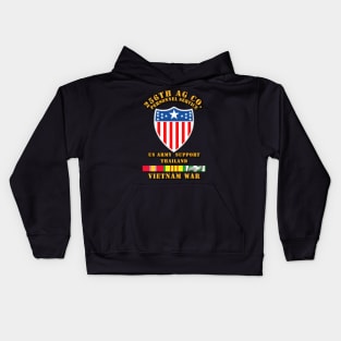 256th AG Co w VN Svc Ribbons Kids Hoodie